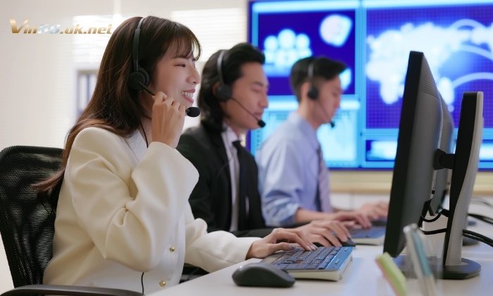 Đội ngũ tư vấn viên Vin88 đông đảo, phục vụ xuyên lễ