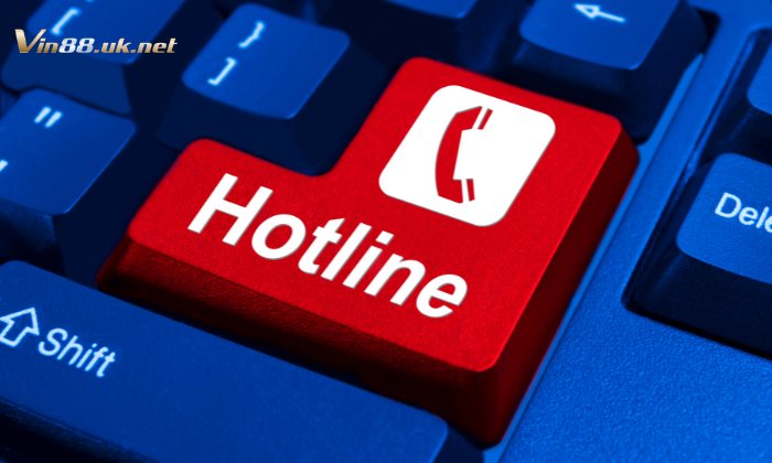 Liên hệ Vin88 qua hotline trực tiếp nhanh và tiện hơn