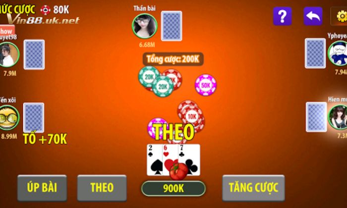 lieng 3 Lệnh chơi bài Liêng tại Vin88 đơn giản, dễ hiểu