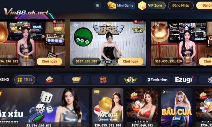 Casino live mang lại những trải nghiệm chân thực nhất